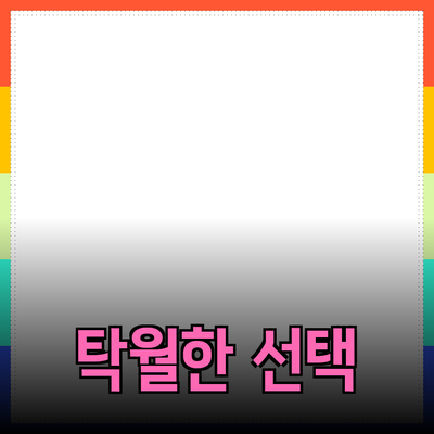 최신 제품 추천: 탁월한 선택을 위한 가이드