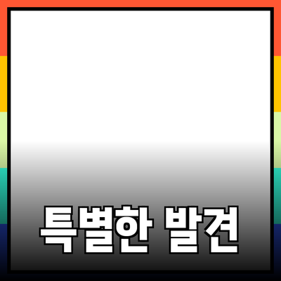 나만의 특별한 제품 추천을 통한 새로운 발견